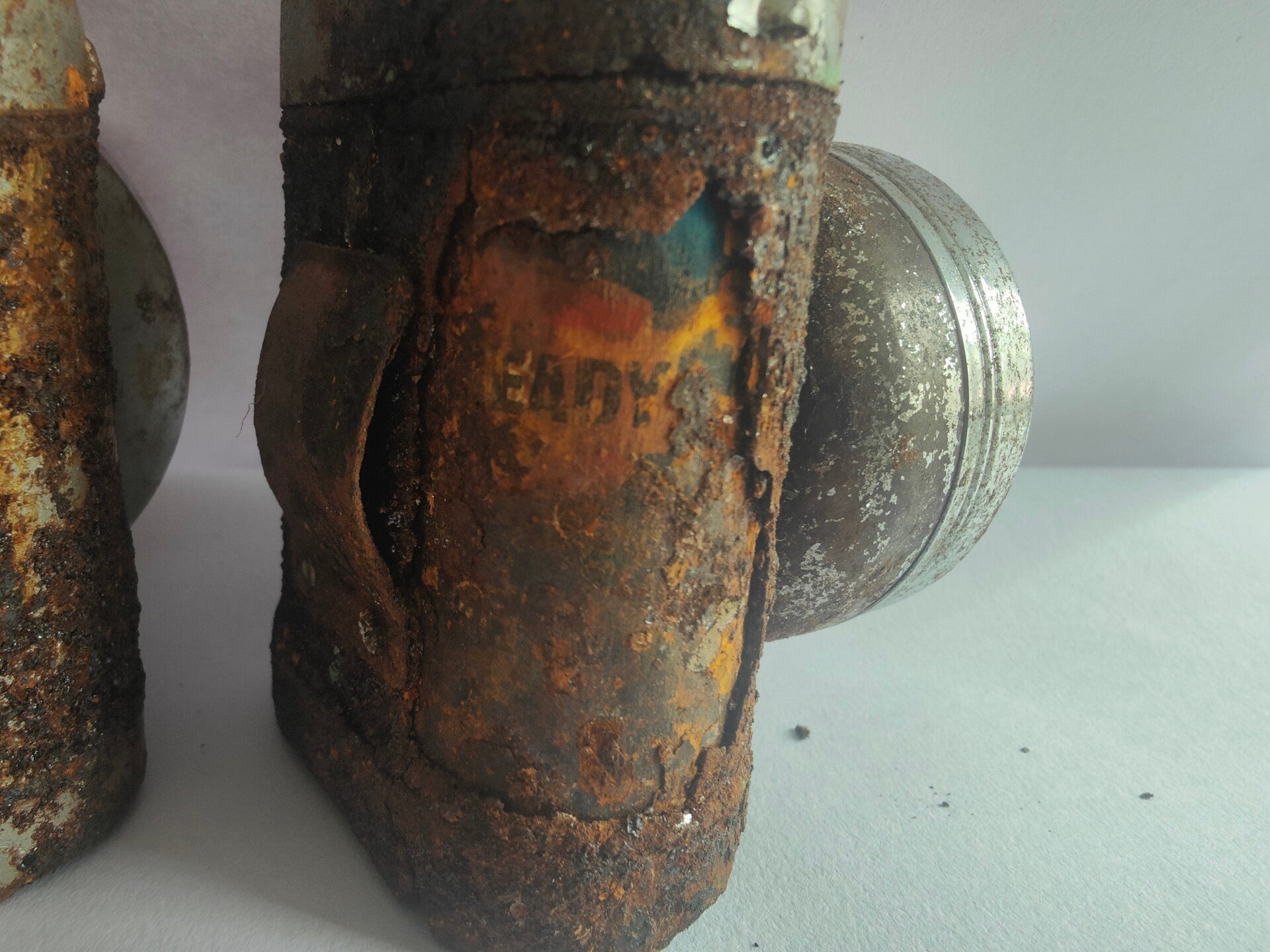 Vintage bicycle lamps