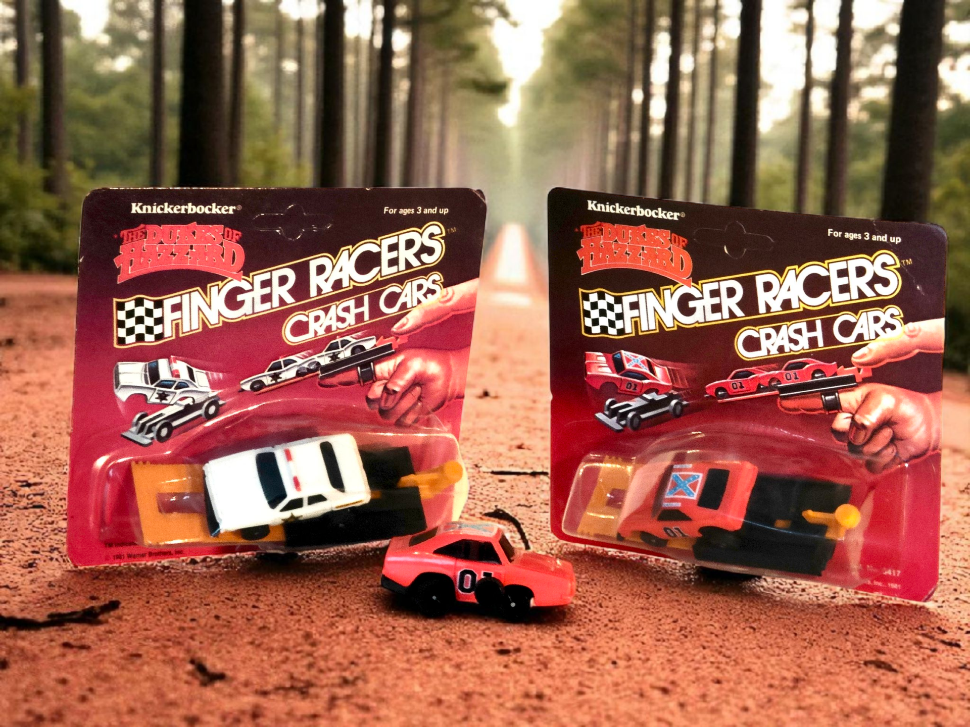 Dukes of Hazard Finger Racers