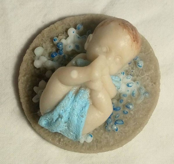 Babyzeepje op beschuit met muisjes 088.