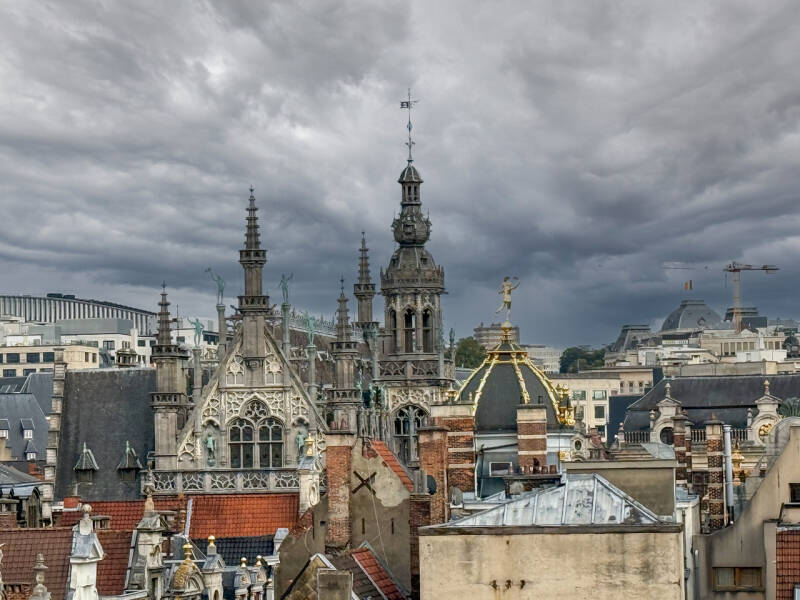 Himmel über Brüssel