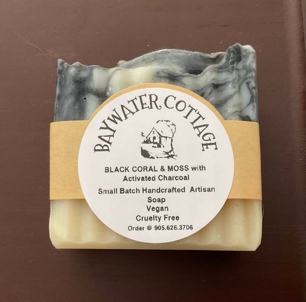 BLACK CORAL & MOSS with Activated Charcoal