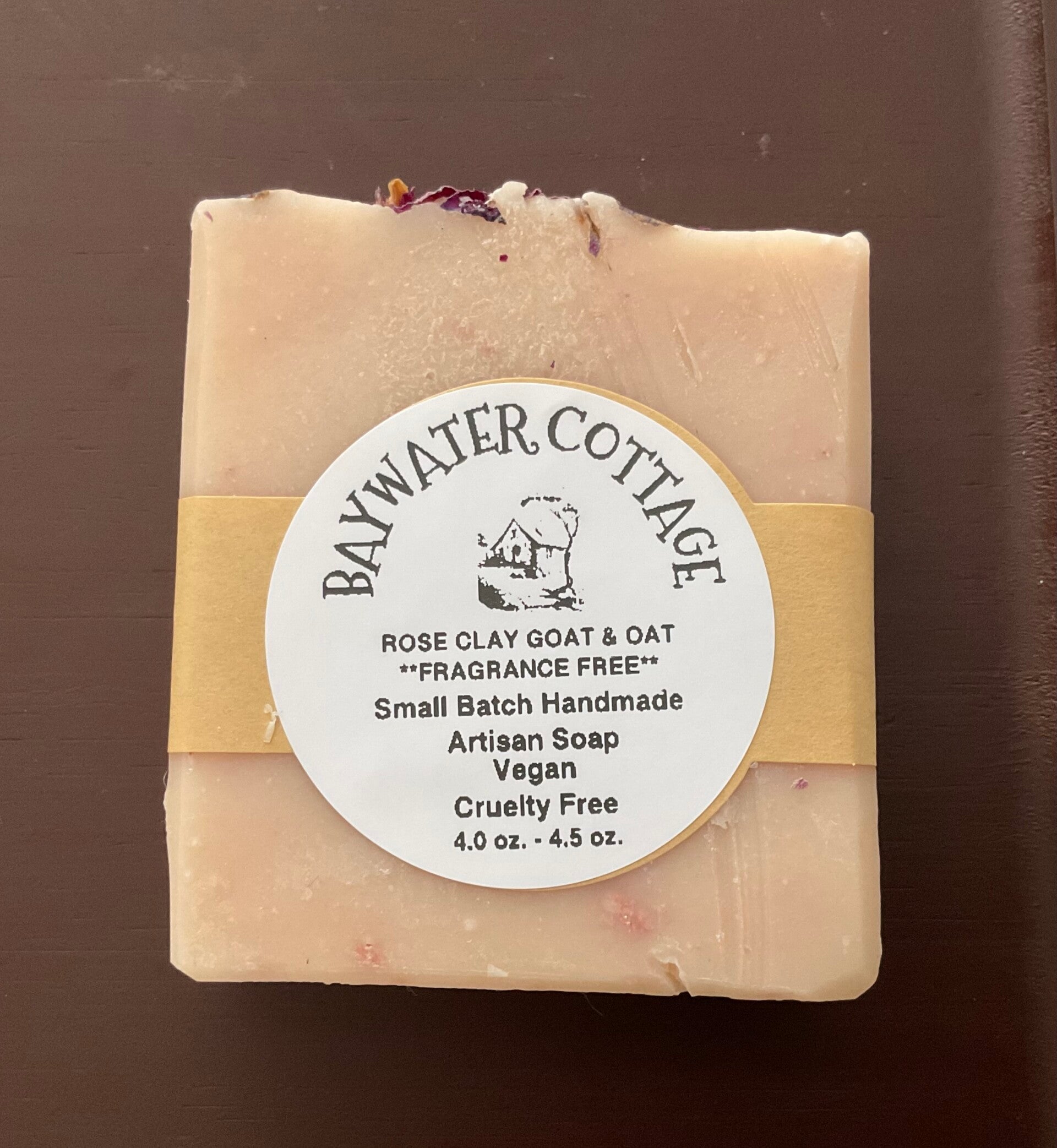 ROSE CLAY GOAT & OAT **FRAGRANCE FREE**