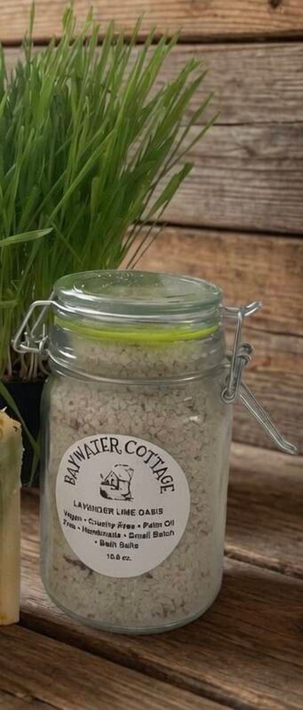 Lavender Lime  bath salts