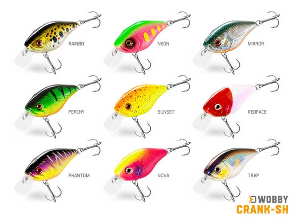 Delphin WOBBY CRANK-SH 8g/5cm/Float
