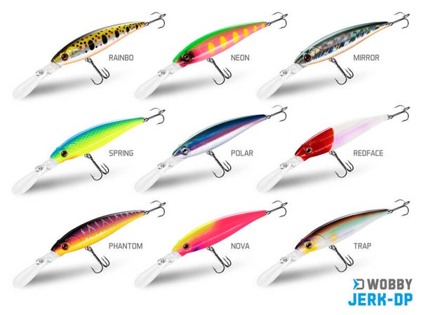 Wobbler Delphin WOBBY JERK-DP 12,5g/9cm/Susp