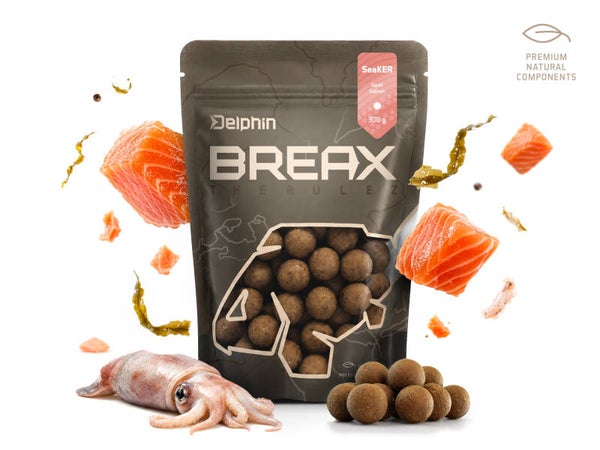 Boilies Delphin BreaX / SeaKER Squid-Salmon