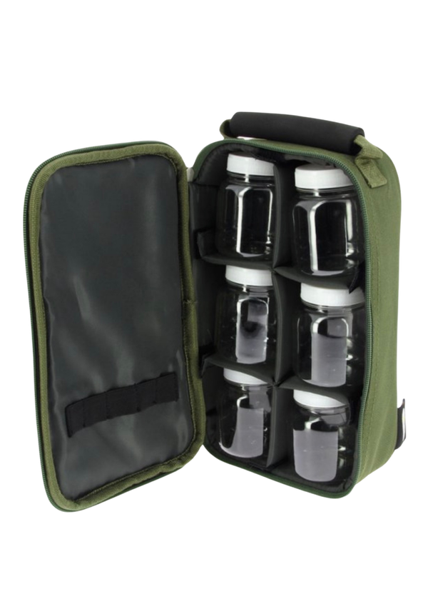 NRG Glugbag inclusief 6 glug pots