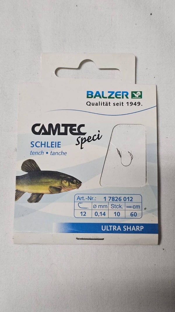 Balzer Camtec (Schleie Speci)  Size 12 /0,14mm