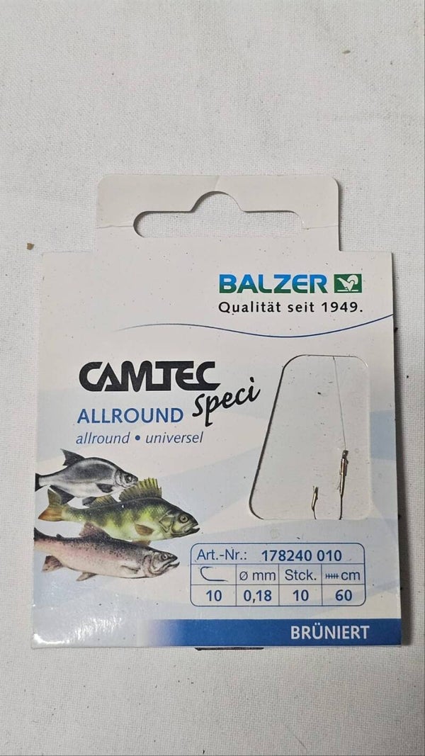 Balzer Camtec Hooks (Allround Speci)  Size 10 / 0,18mm