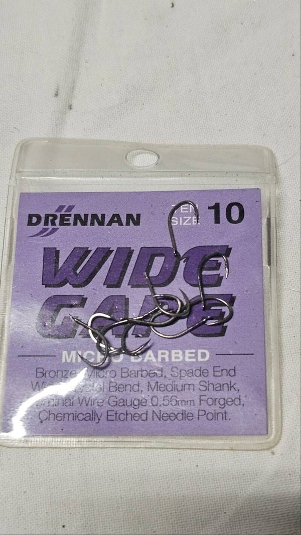 Brennan Wide Cape Hooks  Size 10