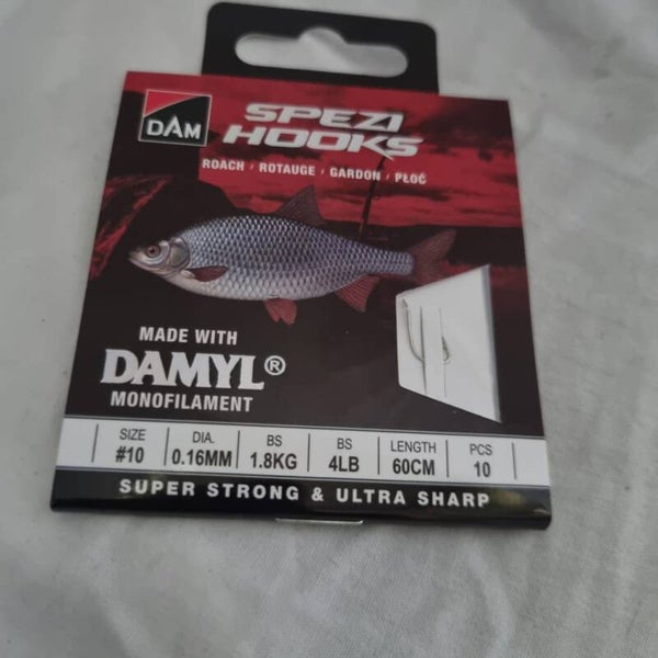 DAM Spezi onderlijnen Voorn 60cm - 10 st.