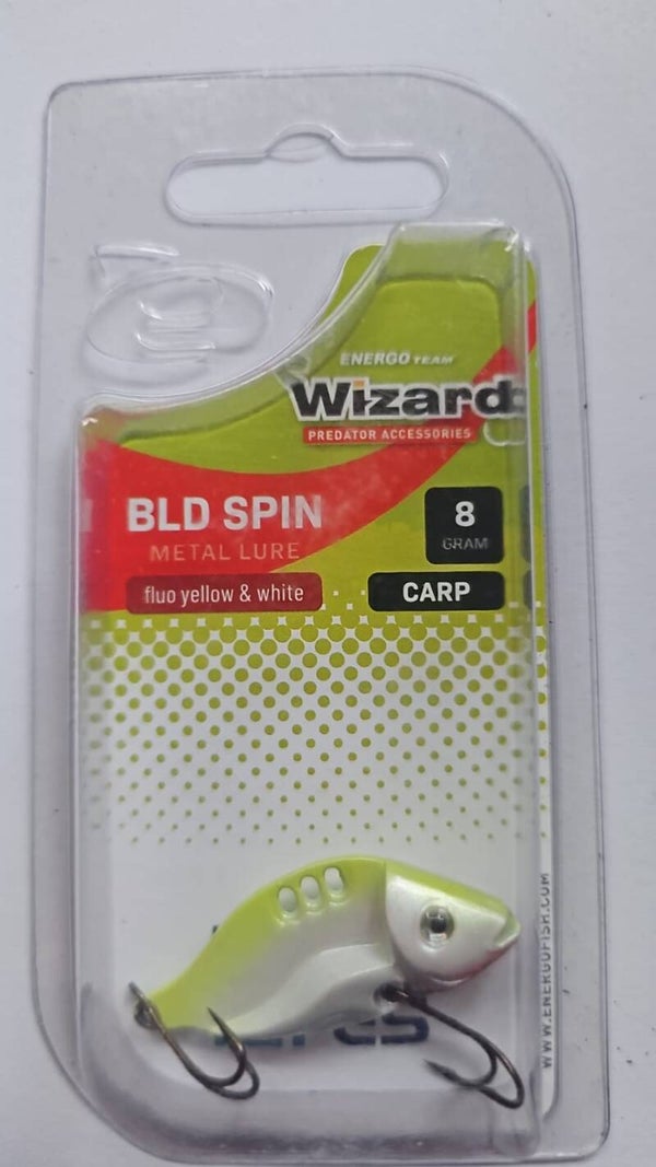 Energo Team Wizard BLD Spin Fluo yellow & white Carp 8gram
