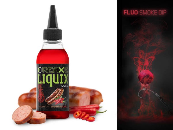 Fluo dip D SNAX LiquiX Frankfurter – chilli
