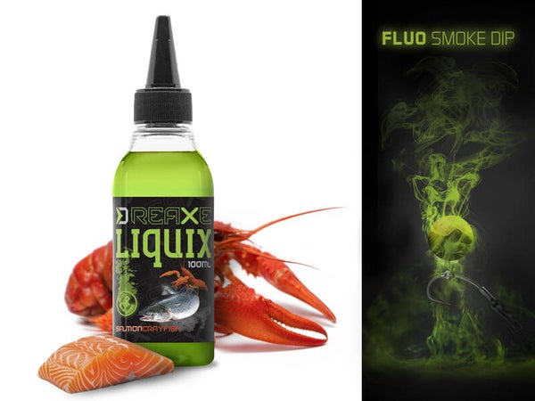 Fluo dip D SNAX LiquiX Salmon - crayfish