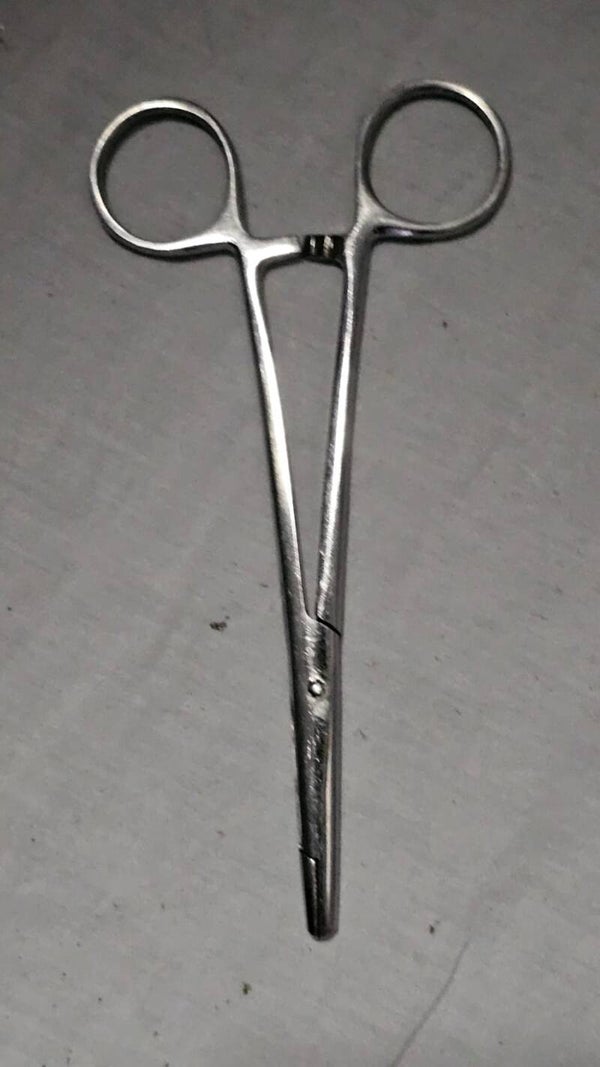 Forceps onthaak tang klein, middel, groot.