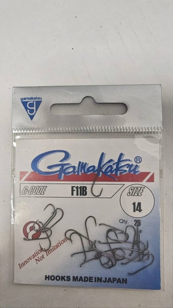 Gamakatsu hooks (G-code F11B)