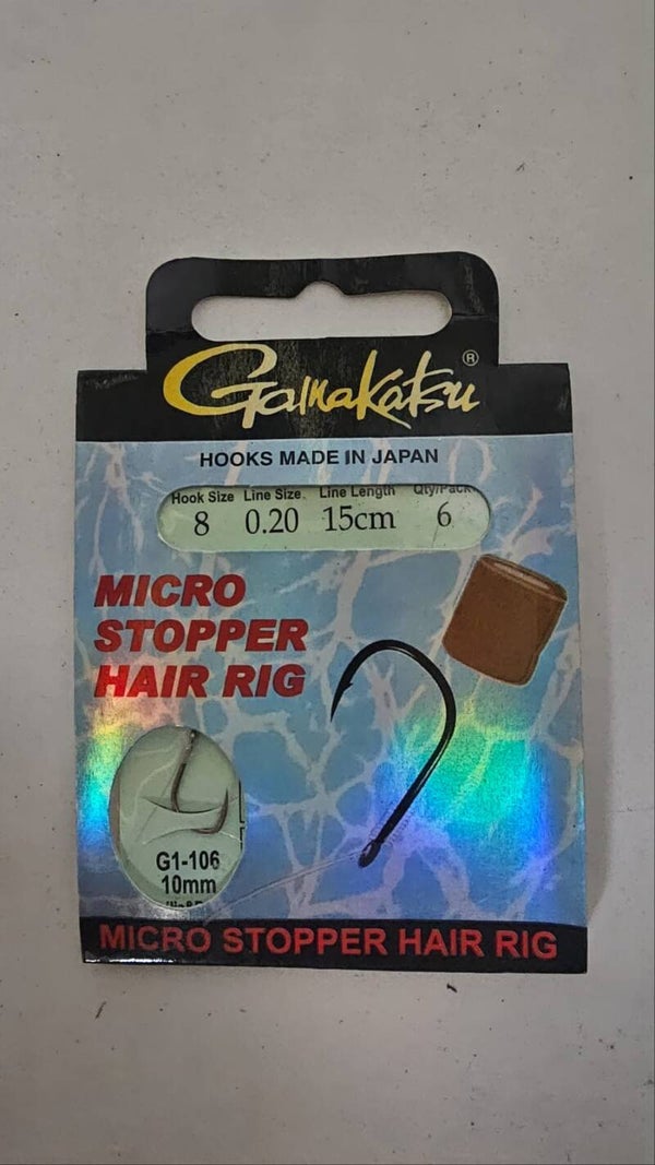 Gamakatsu (Micro stopper hair rig)
