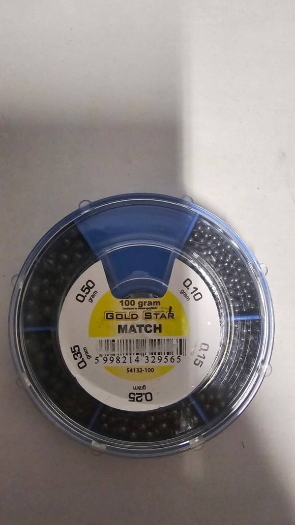 Gold Star Match (100gram) loodjes