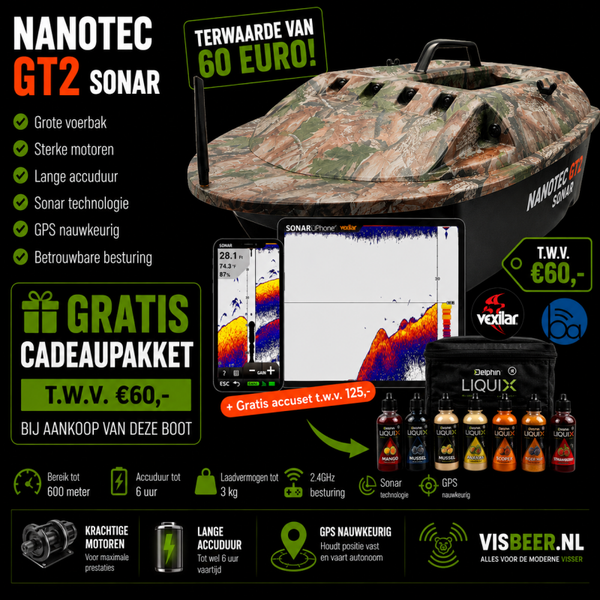 Nanotec GT2 Sonar voerboot