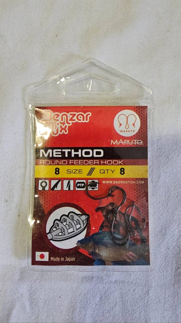 Maruto Benzar Method Round Feeder Hook