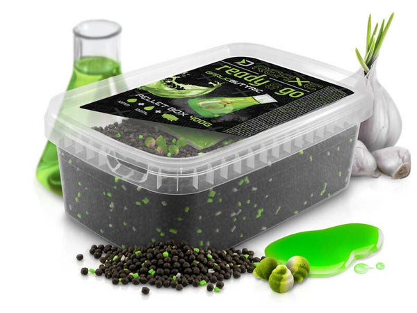 Pellet box Delphin Reaxe READY&GO Garlic-Butyric/400g