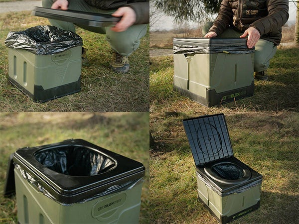 Portable toilet bags Delphin ToiBLOX / 10pcs
