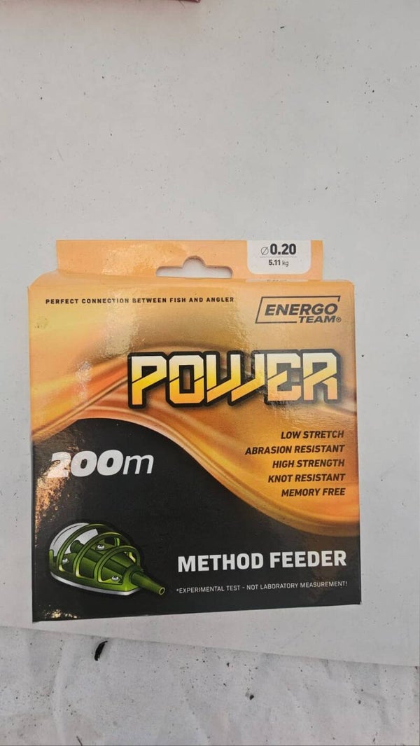 (Power 200m) Method feeder kleur bruin