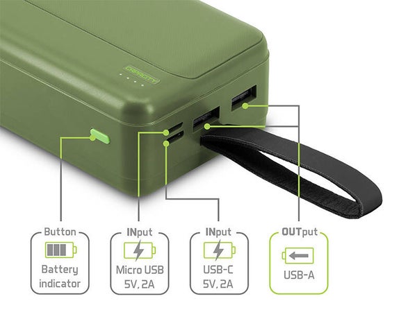 Powerbank Delphin PoweriX 27 000 mAh