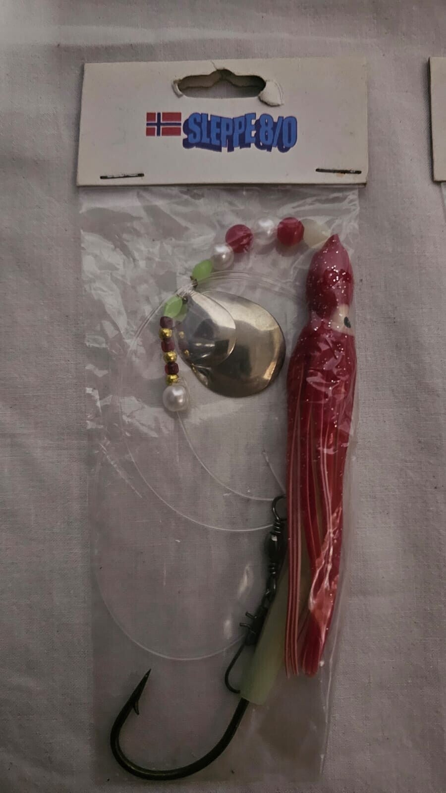 Sleppe 8/0 Hook Fishing Lure Red