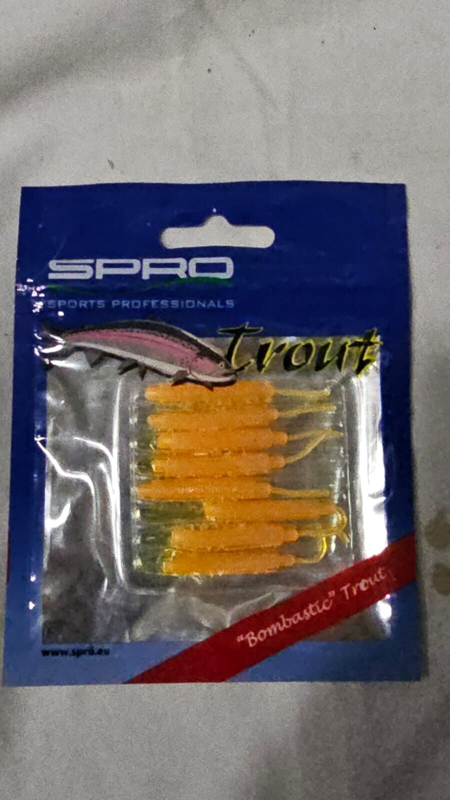 Spro Bombastic Trout Orange 8stuks