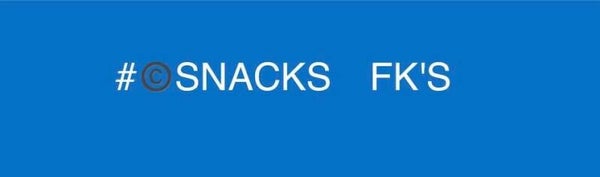 SNACKS FK'S©