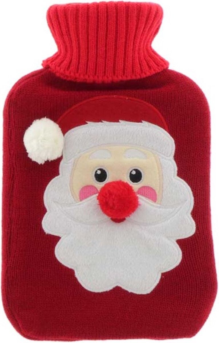 Warm water kruik "KERSTMAN"