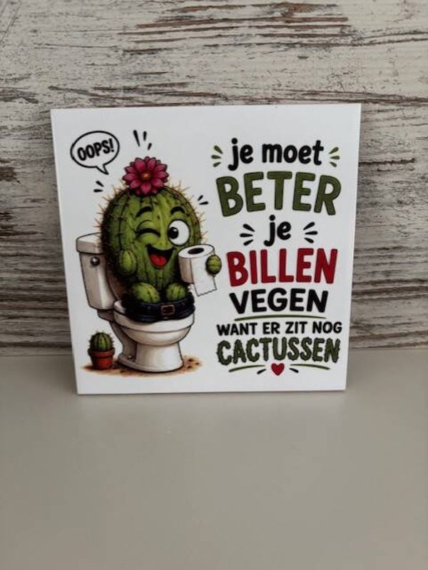 Je moet beter...