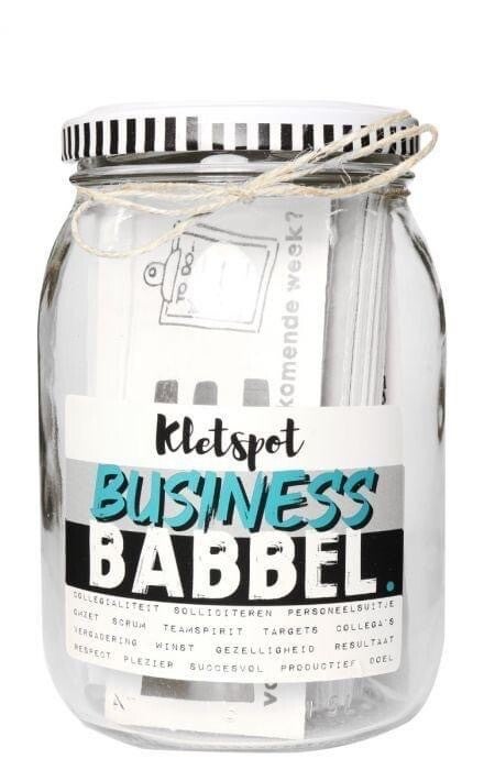 Kletspot business babbels