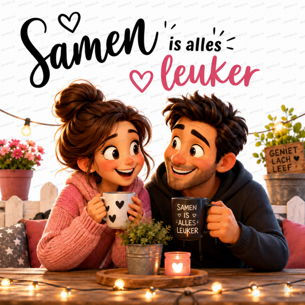 Samen is alles leuker