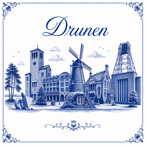 Stads tegeltje Drunen
