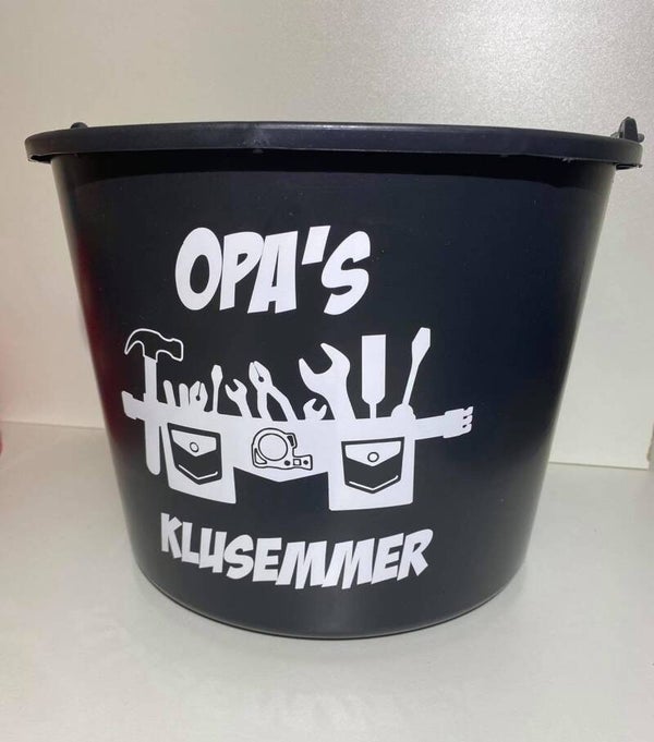Cadeau emmer Opa´s klusemmer