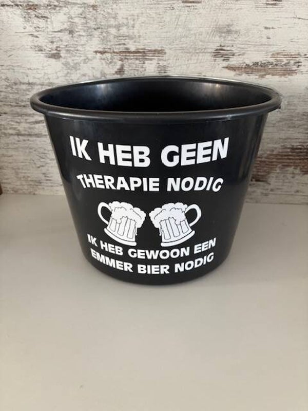 Cadeau emmer geen therapie
