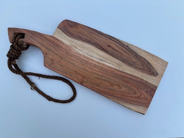 Hapjesplank Teak 46x17 cm