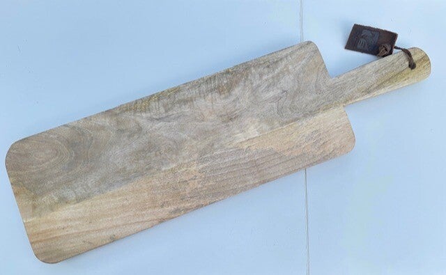 Hapjesplank mango wood 70x20 cm