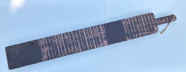 Hapjesplank barn wood 102x13 cm