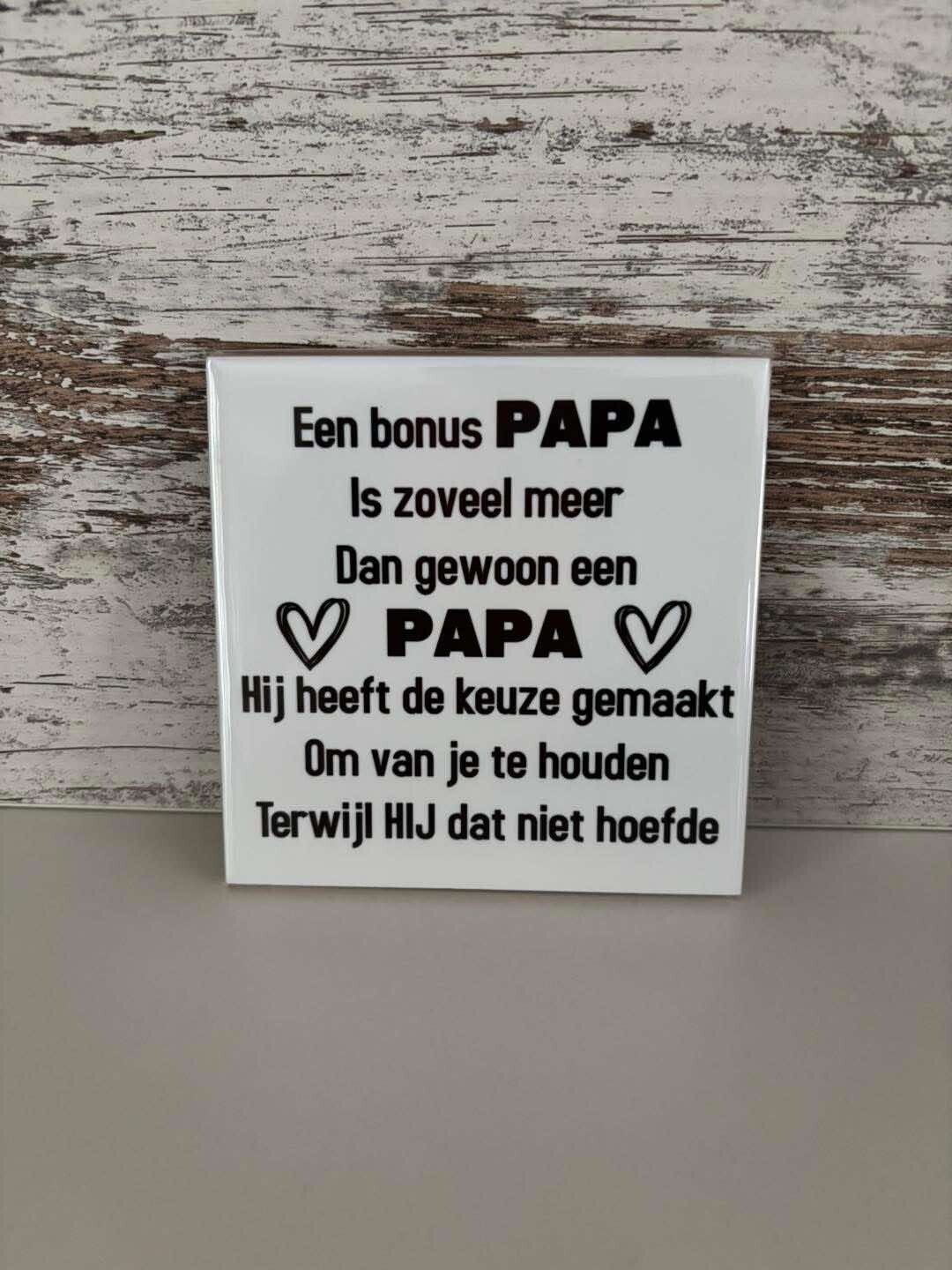 Tegeltje Bonus ouder