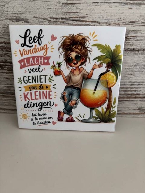 Tegeltje Leef vandaag