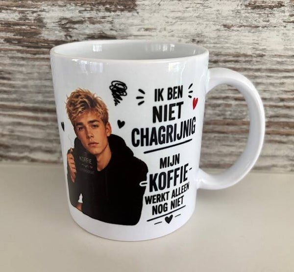 mok ik ben niet chagrijnig...