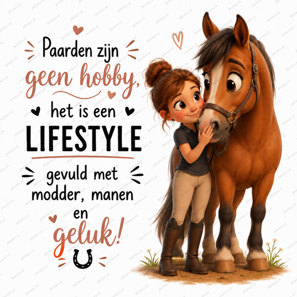 Paarden zijn geen hobby