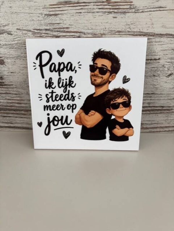 papa ik lijk....