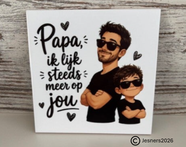 papa ik lijk....