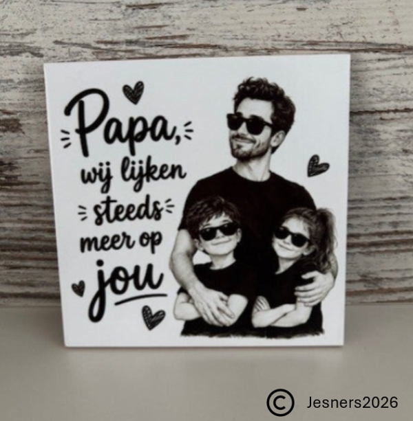papa wij lijken...