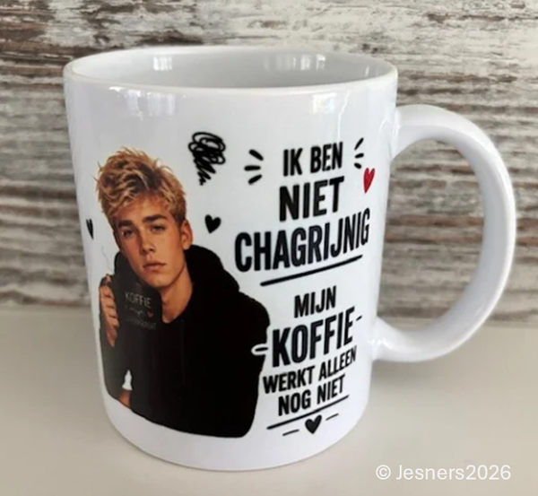 mok ik ben niet chagrijnig...