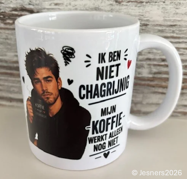 mok ik ben niet chagrijnig...